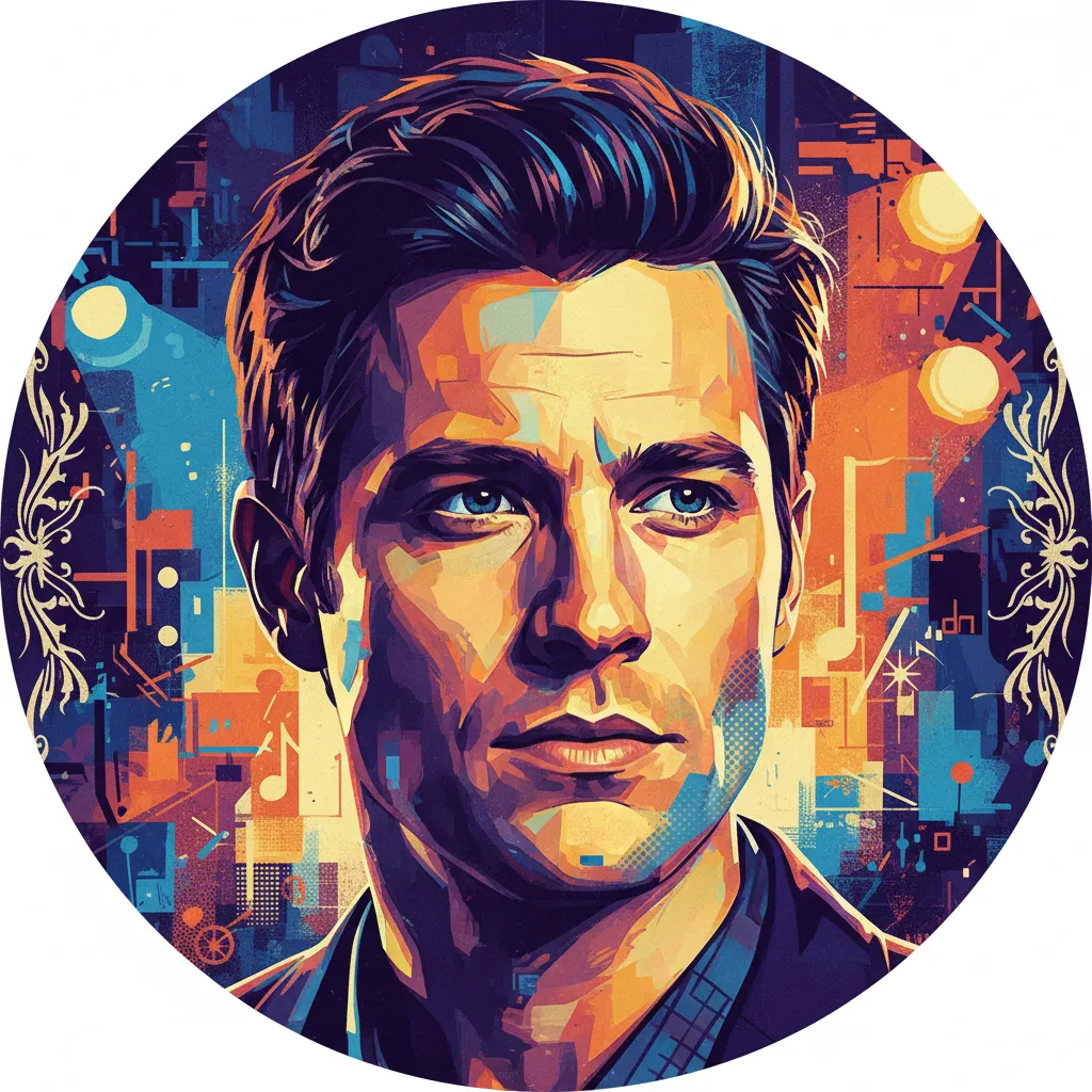 Artistic portrait of Tom Everett Scott