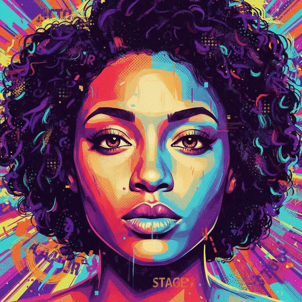 Artistic portrait of Lauryn Alisa McClain