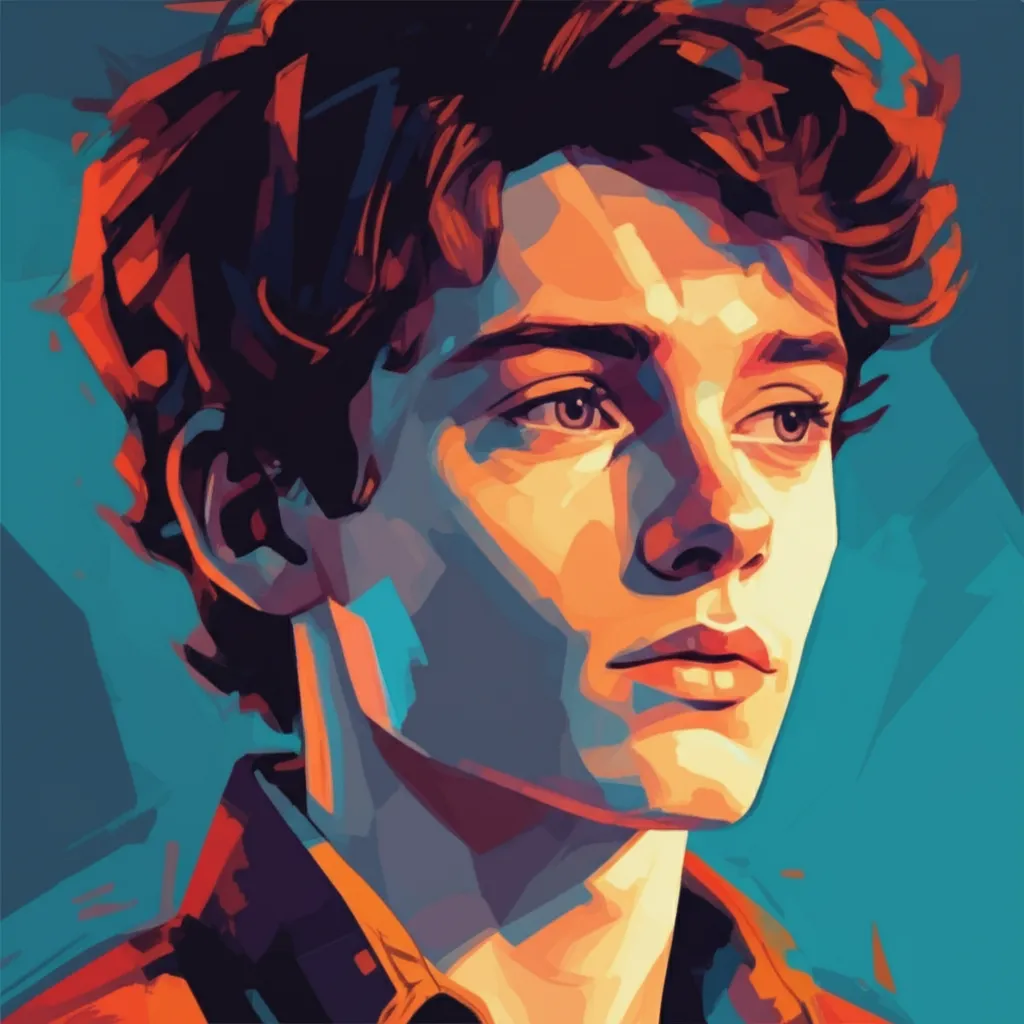 Artistic portrait of Freddie Highmore