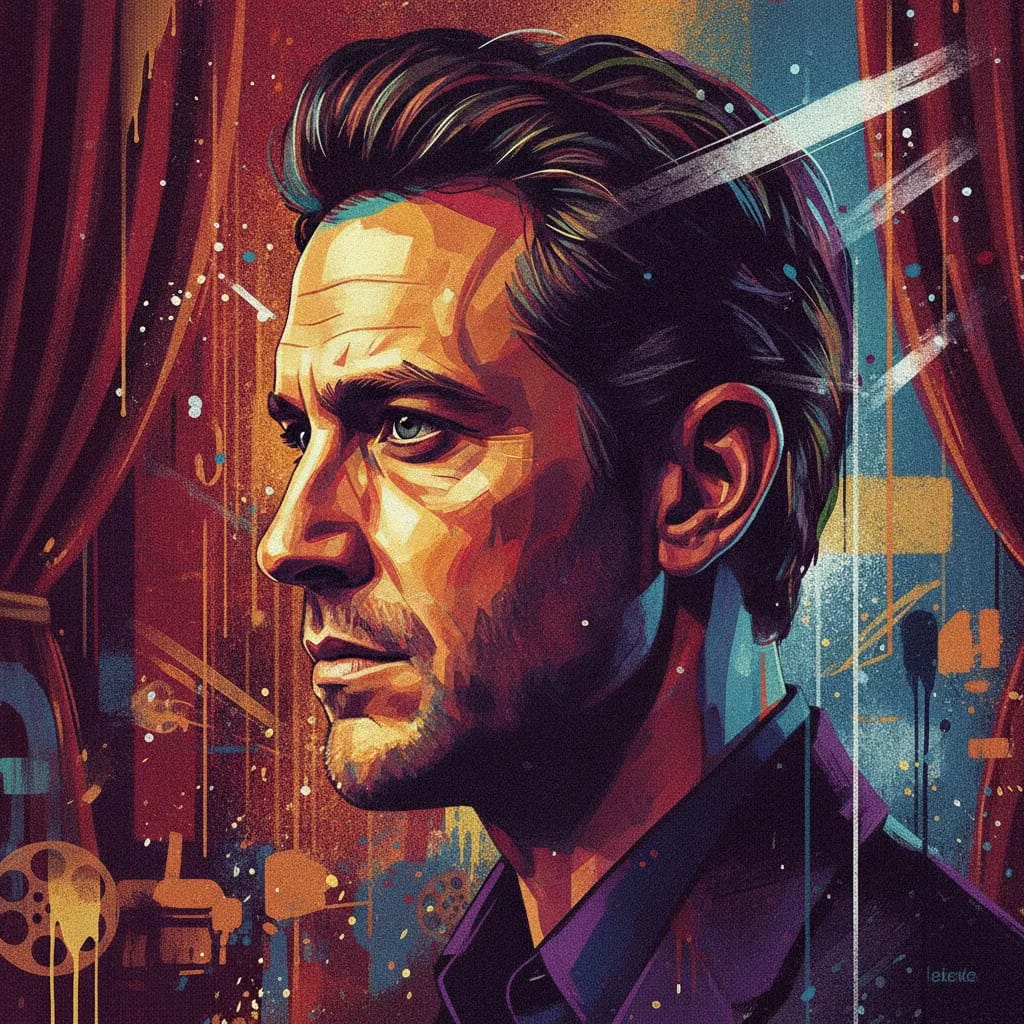 Artistic portrait of David Levien