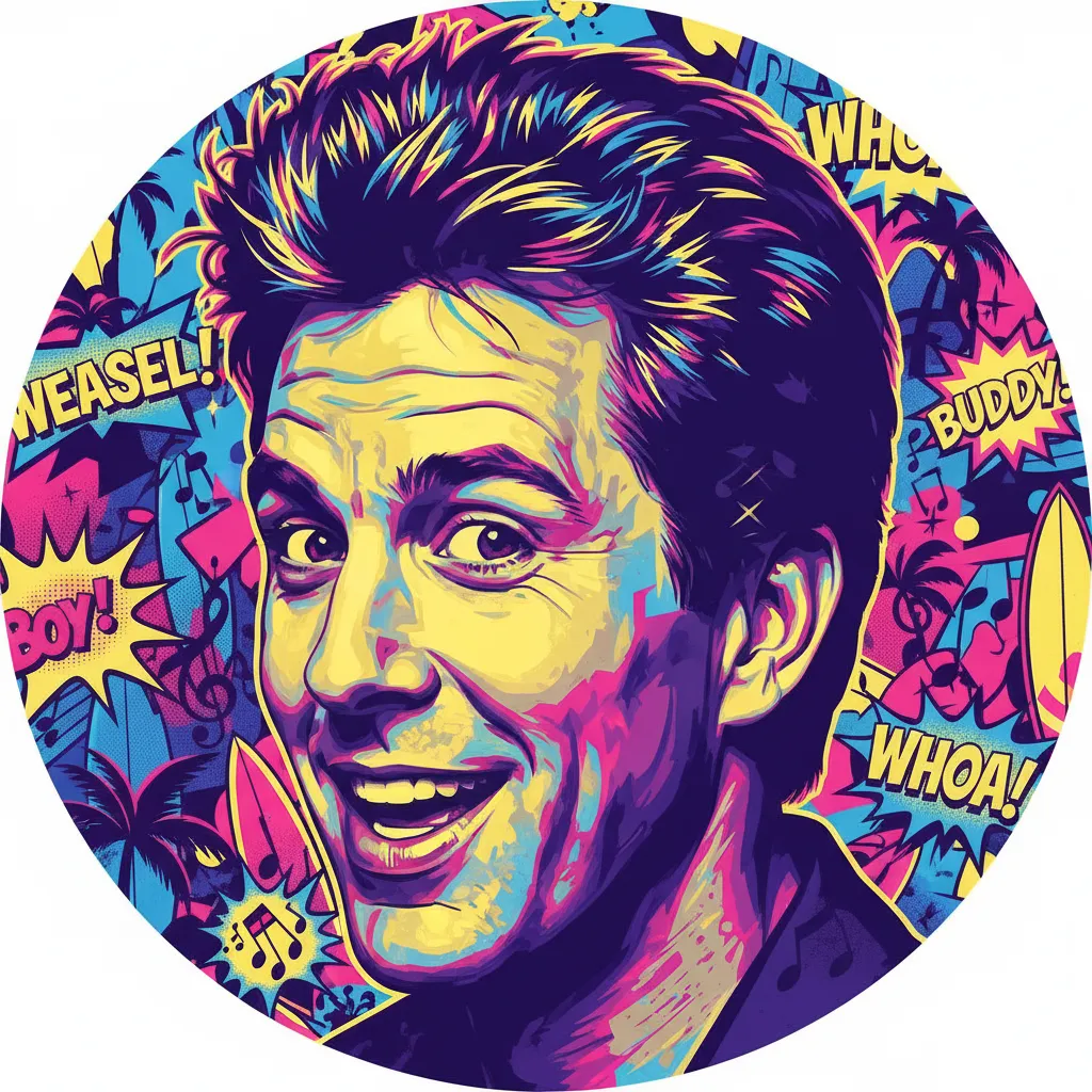 Artistic portrait of Pauly Shore