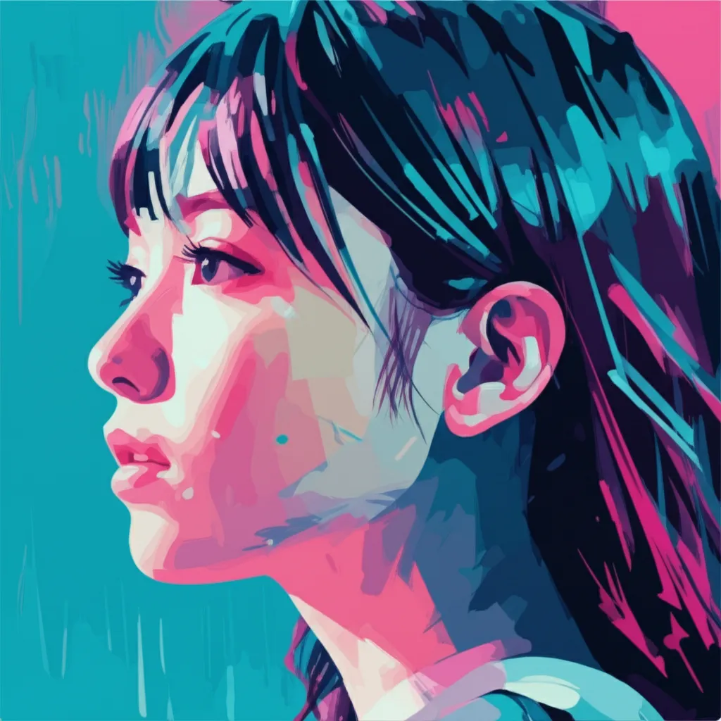 Artistic portrait of Kasumi Arimura