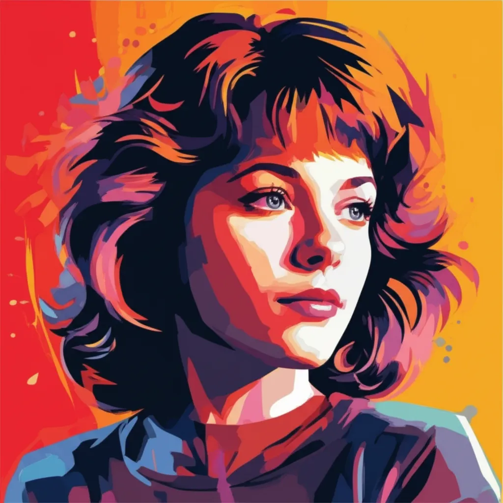 Artistic portrait of Maia Brewton