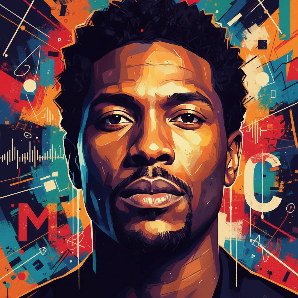 Artistic portrait of Morris Chestnut
