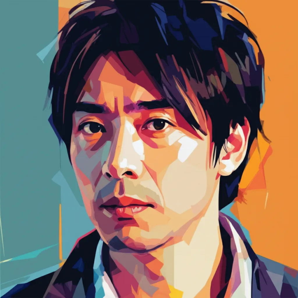 Artistic portrait of Nozomu Sasaki