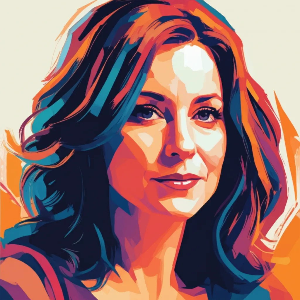 Artistic portrait of Annie Mumolo