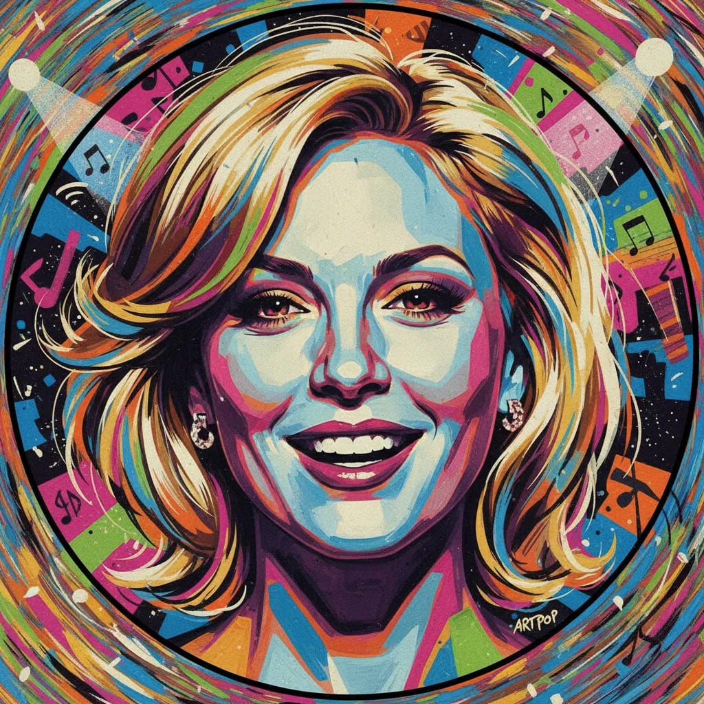 Artistic portrait of Jane Krakowski