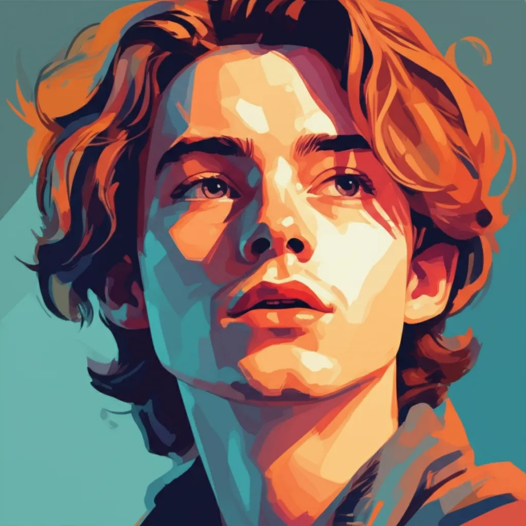 Artistic portrait of Jacob Lofland