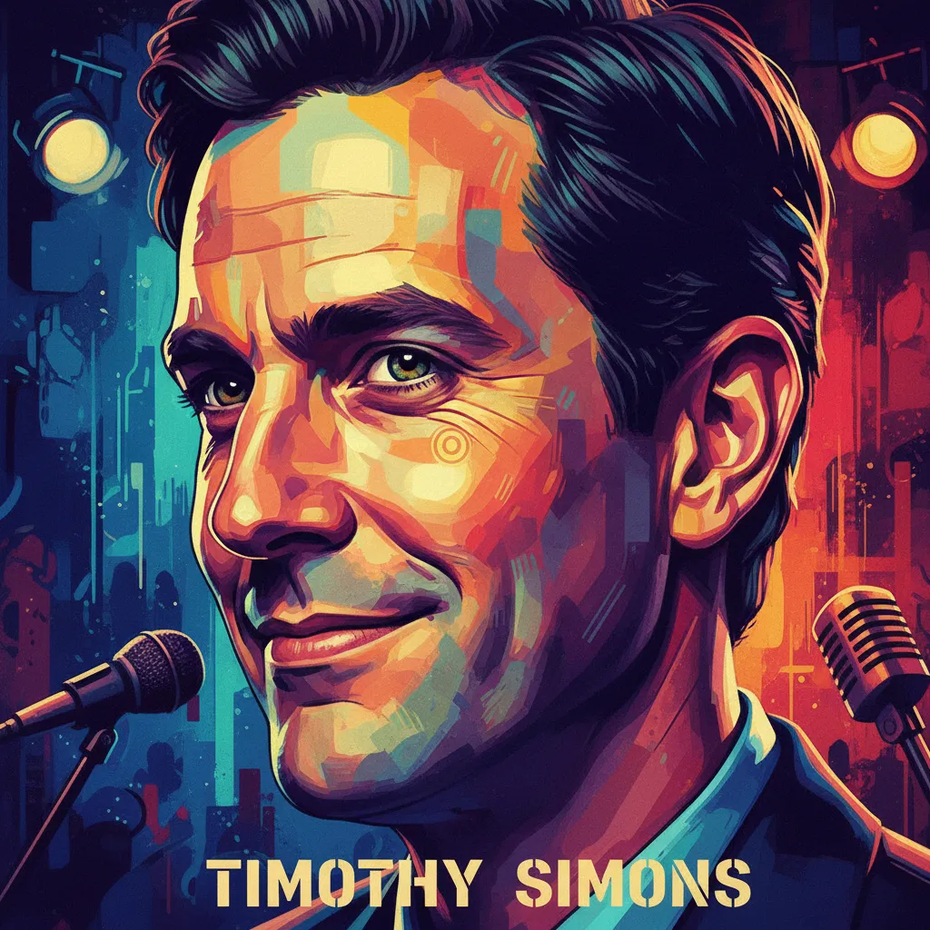 Artistic portrait of Timothy Simons