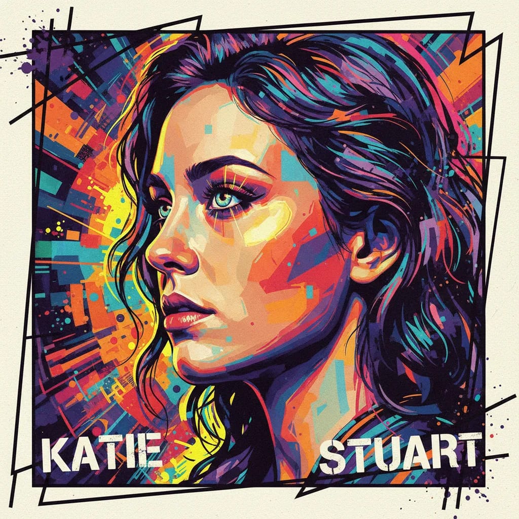 Artistic portrait of Katie Stuart