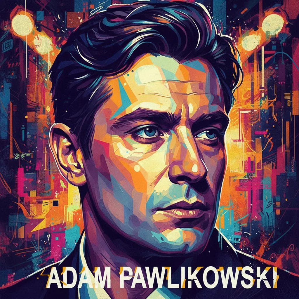 Artistic portrait of Adam Pawlikowski