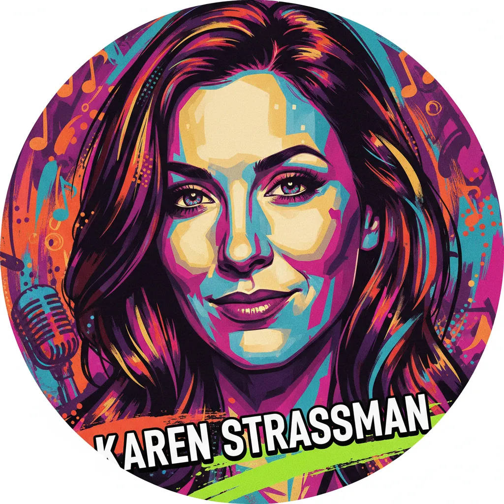 Artistic portrait of Karen Strassman