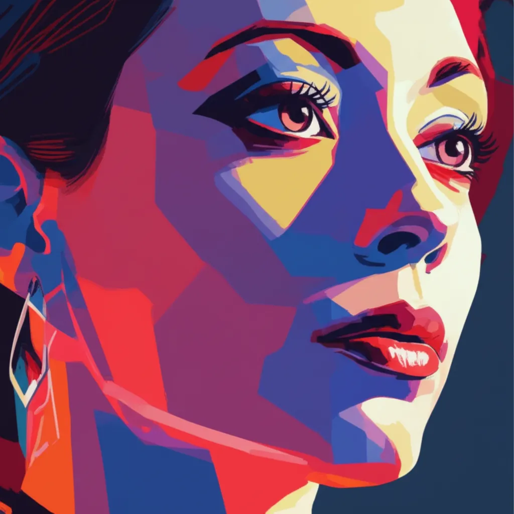 Artistic portrait of Sarah Houbolt