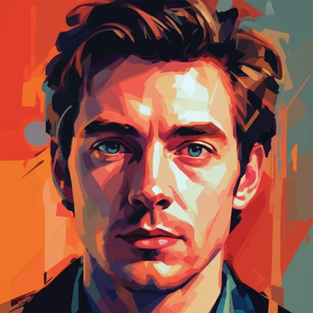 Artistic portrait of Tom McGuire