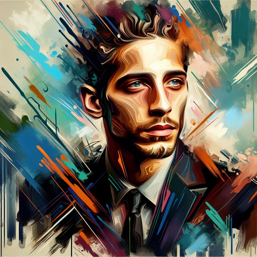 Artistic portrait of Nick Krause