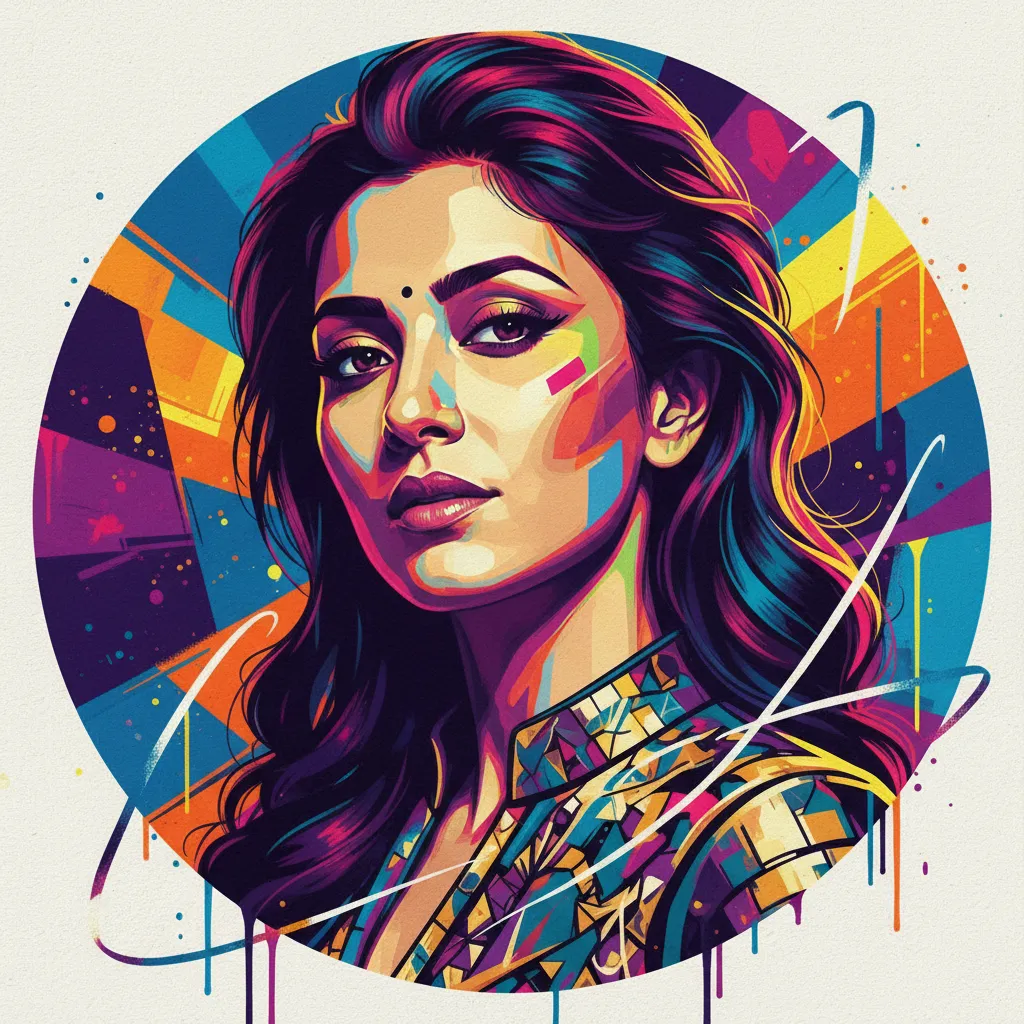 Artistic portrait of Dipannita Sharma