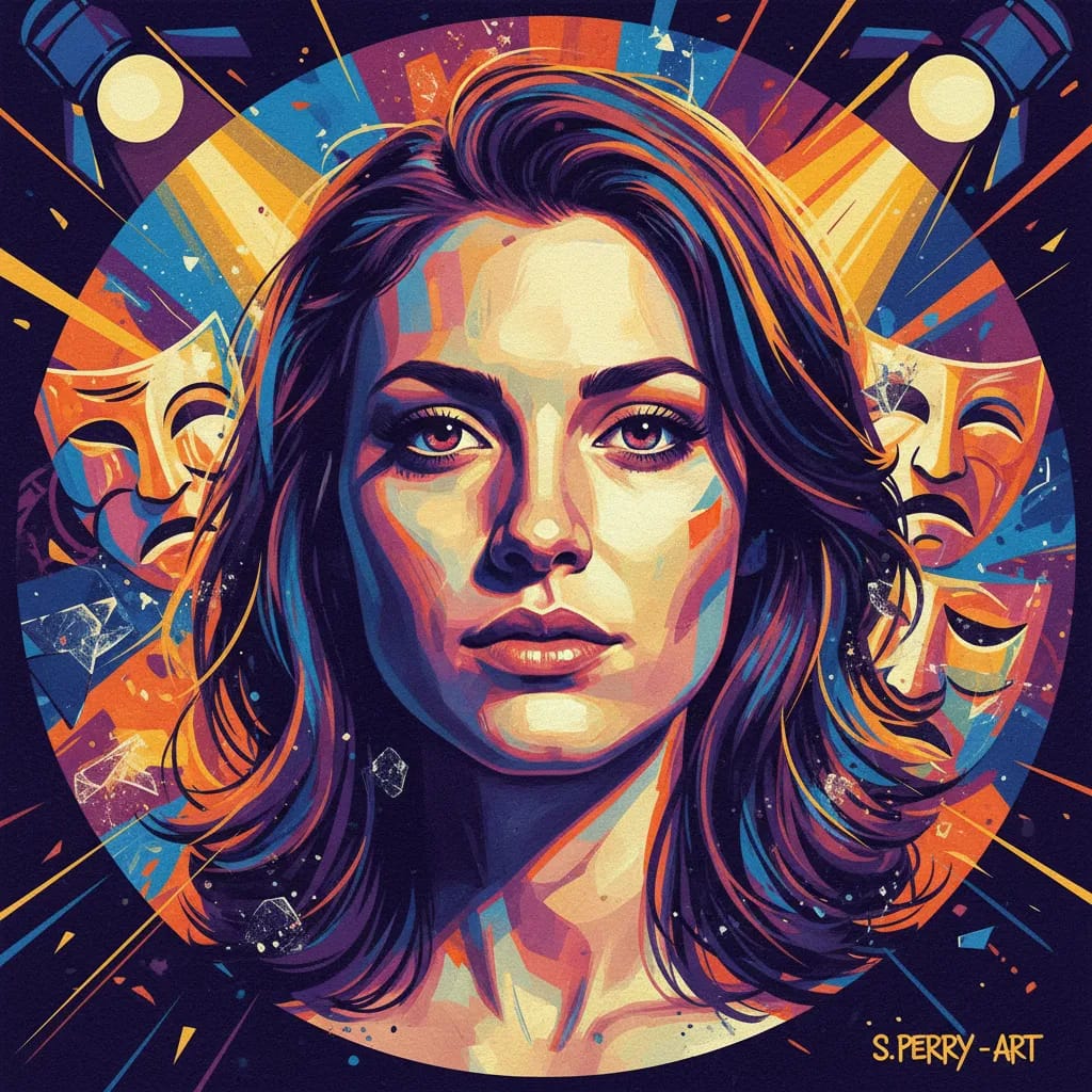 Artistic portrait of Sophie Perry