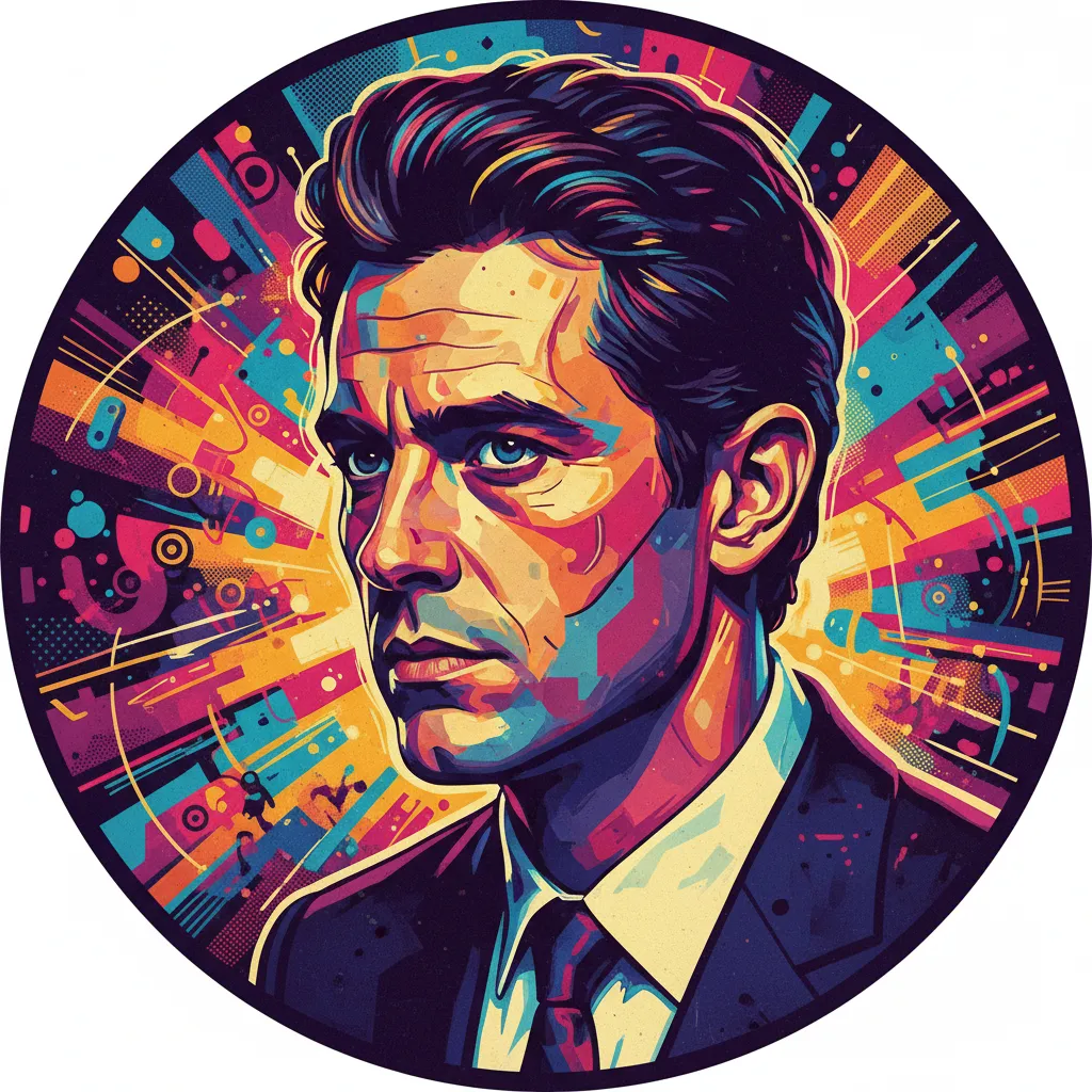 Artistic portrait of Paul Busche