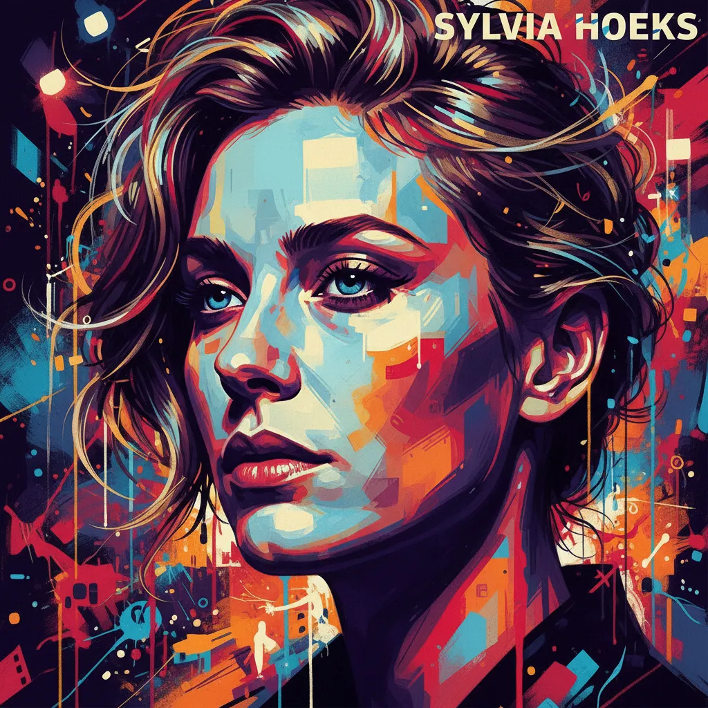 Artistic portrait of Sylvia Hoeks