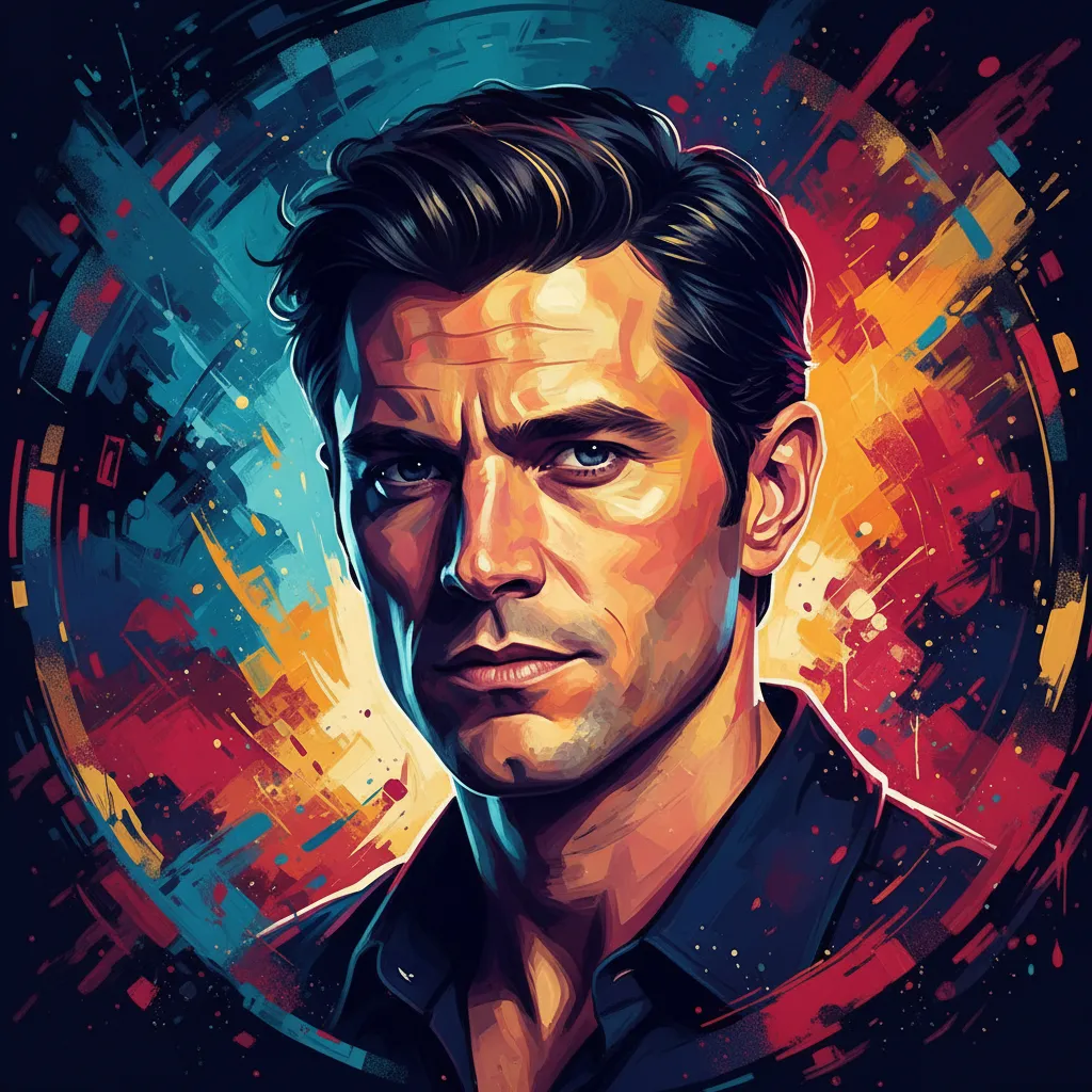 Artistic portrait of John Blundell
