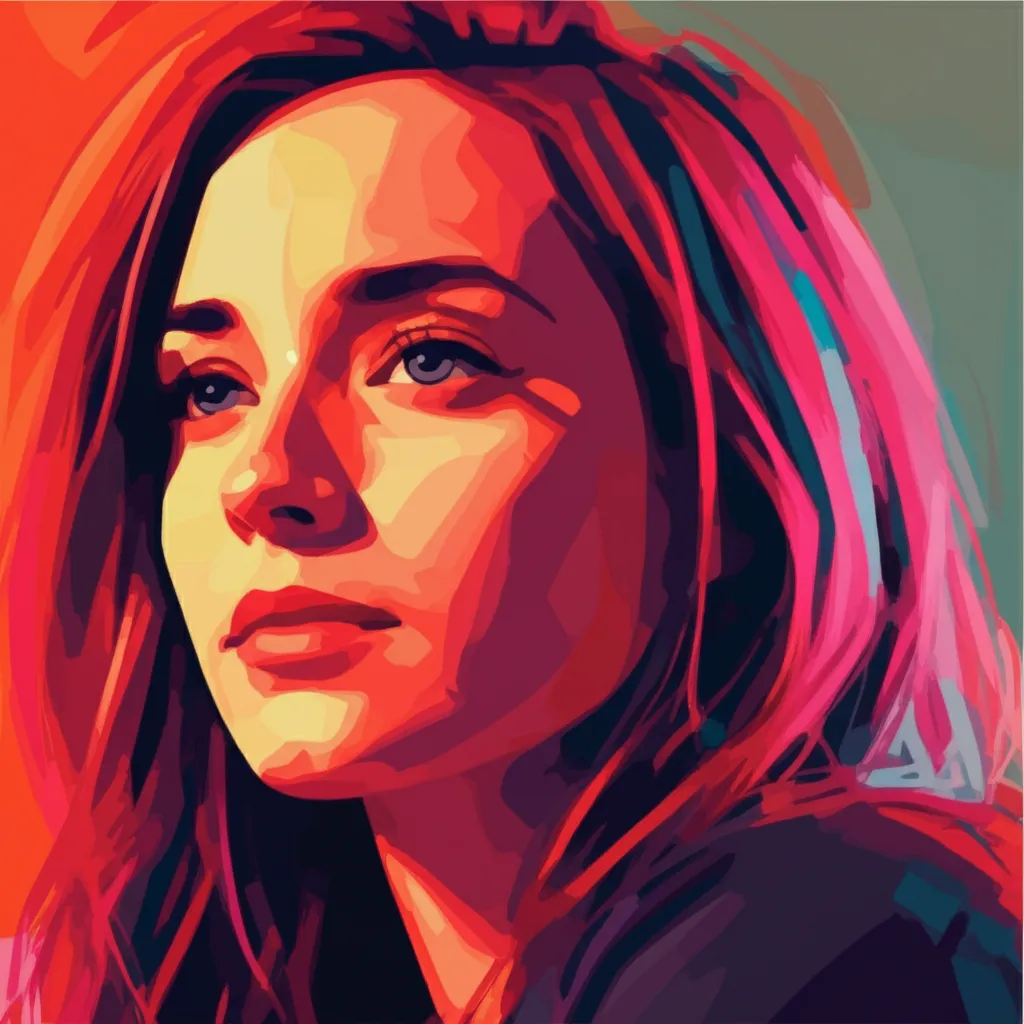Artistic portrait of Grace Thorsen