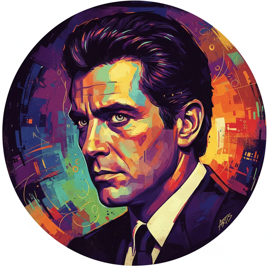 Artistic portrait of Paul Shenar