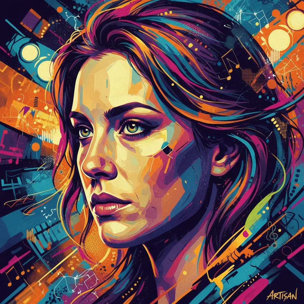 Artistic portrait of Erica Leerhsen