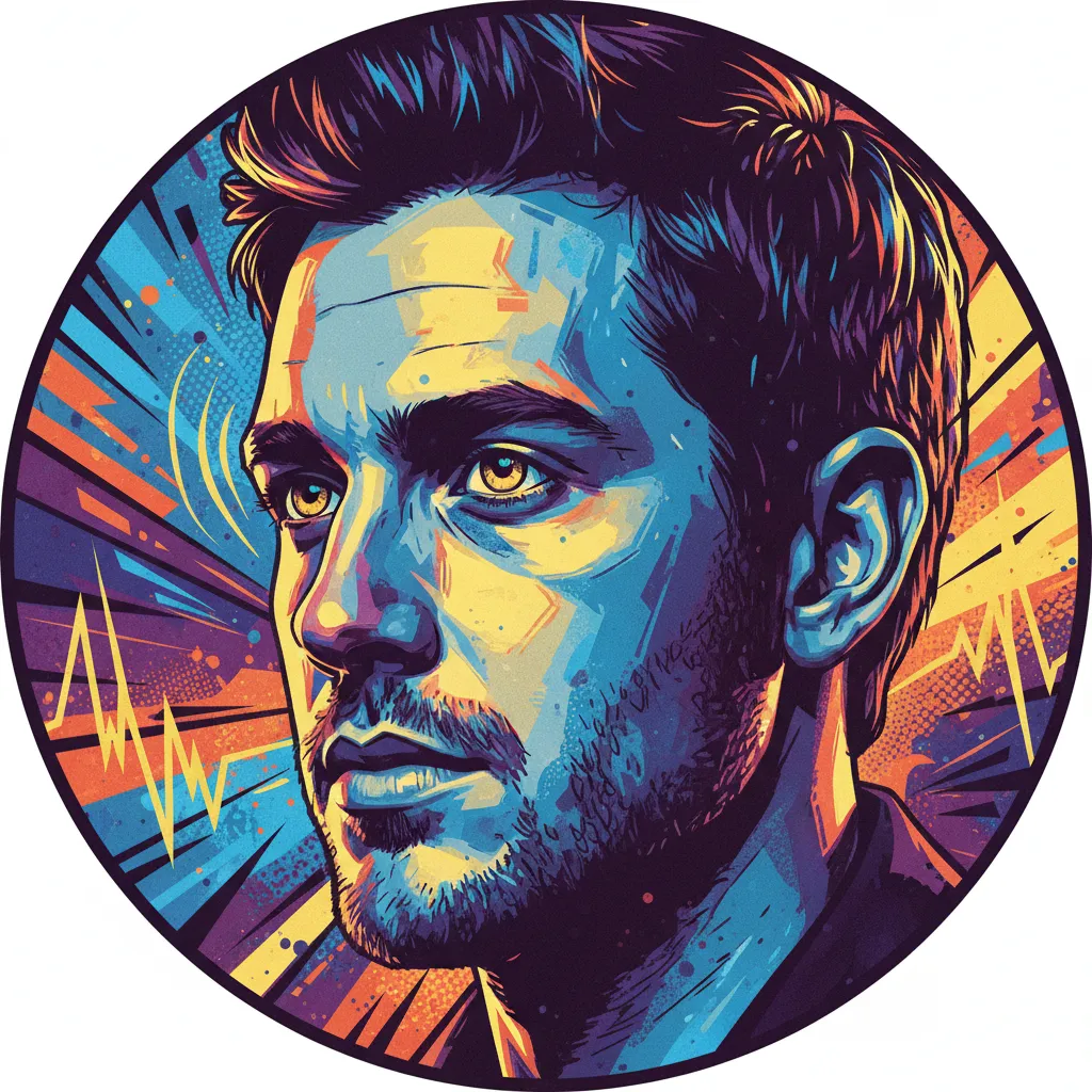 Artistic portrait of Wesley Singerman