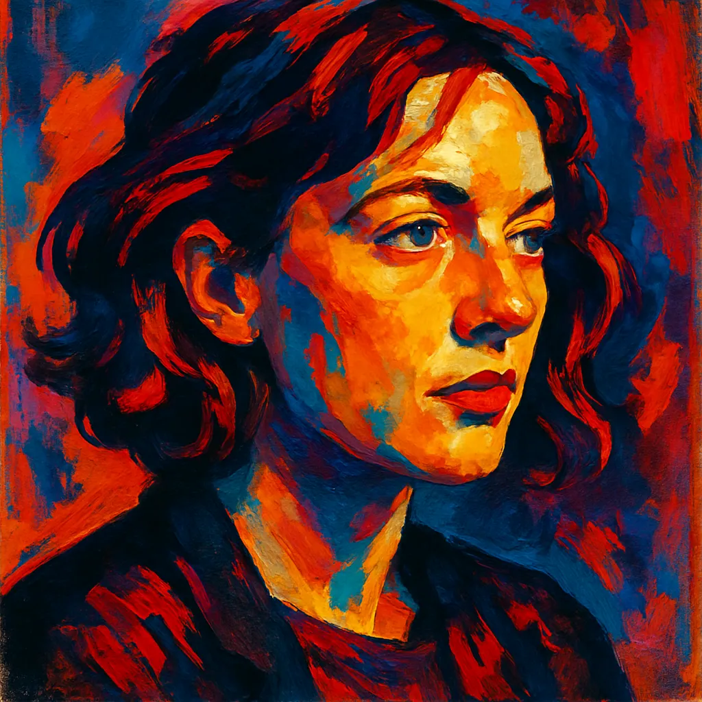 Artistic portrait of Alison Garland