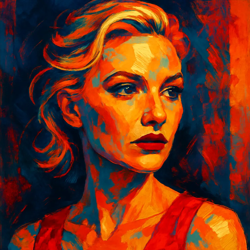 Artistic portrait of Brianne Davis