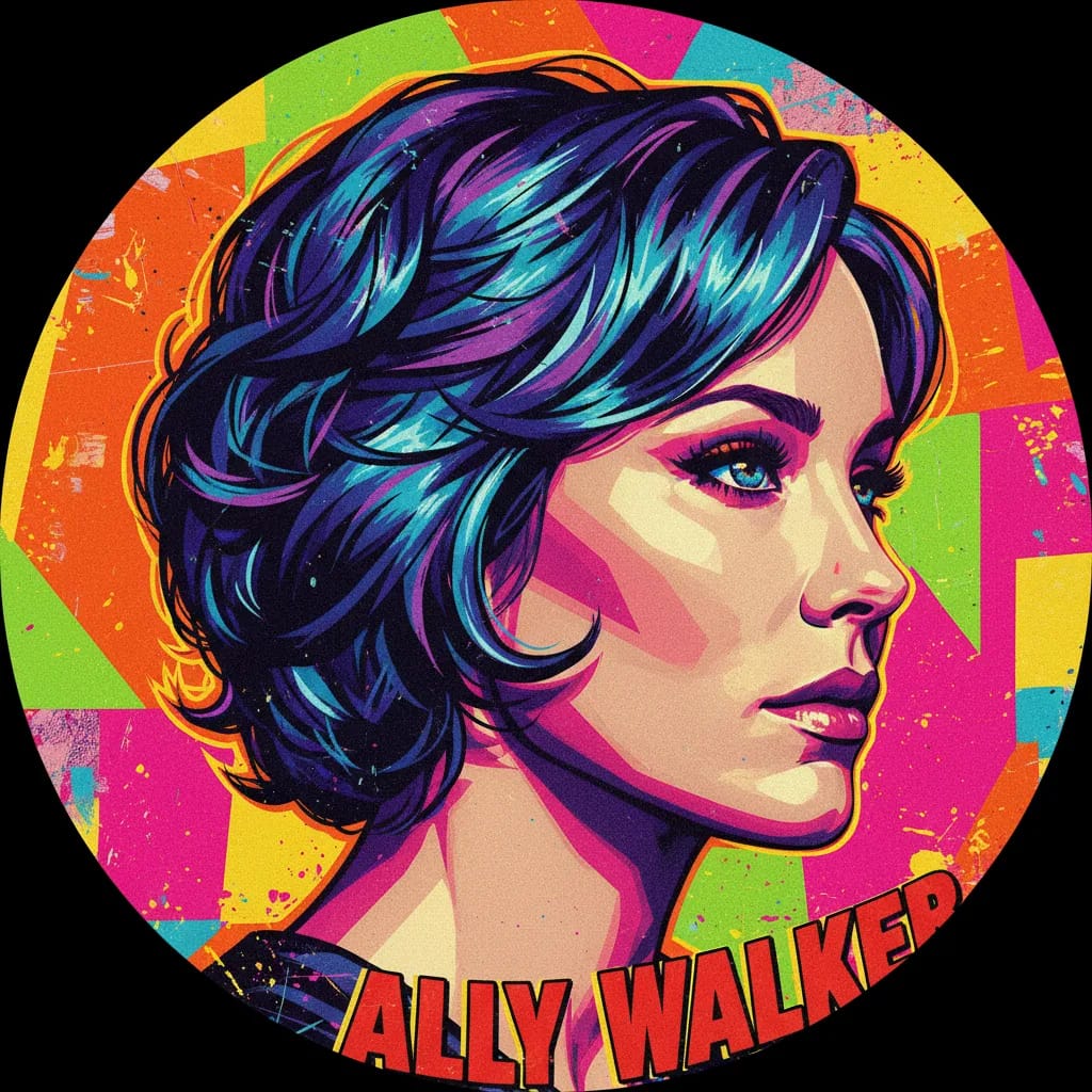 Artistic portrait of Ally Walker