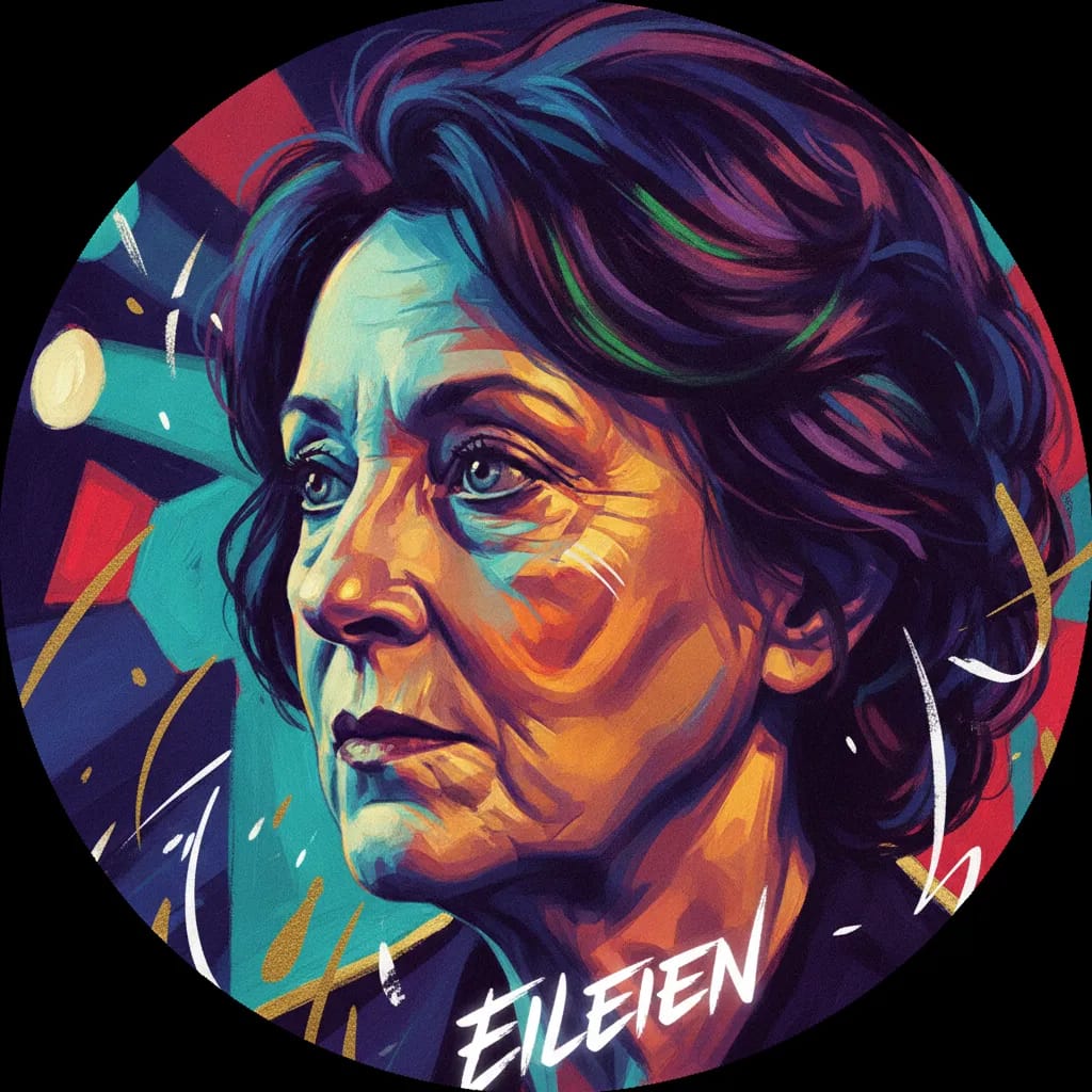 Artistic portrait of Eileen Davies