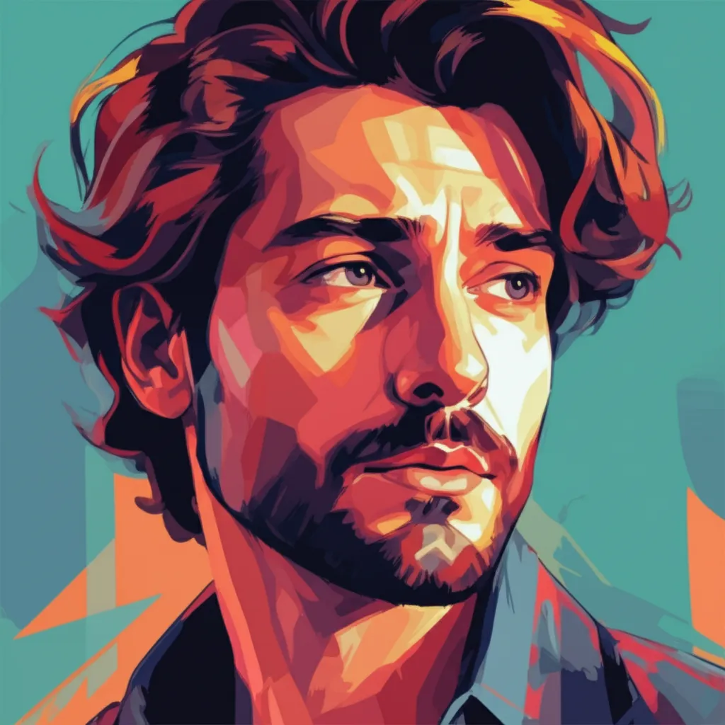 Artistic portrait of Ismail Hacioglu