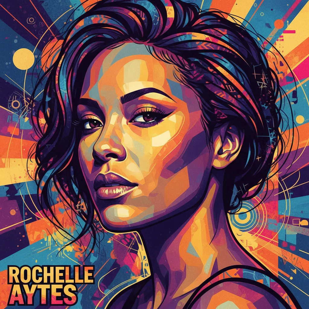 Artistic portrait of Rochelle Aytes