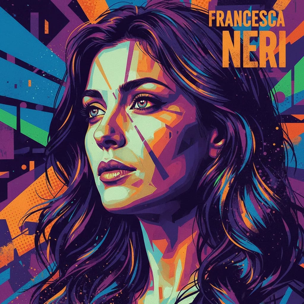 Artistic portrait of Francesca Neri