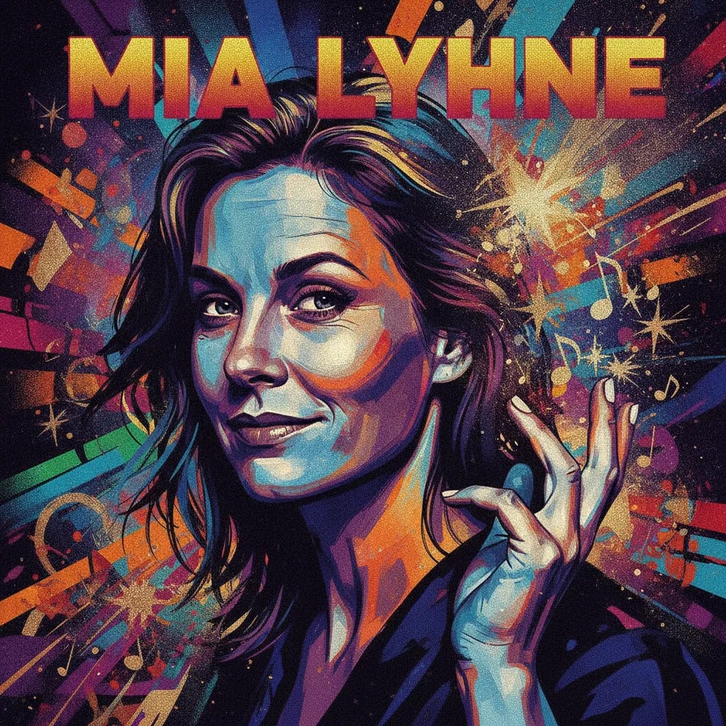 Artistic portrait of Mia Lyhne