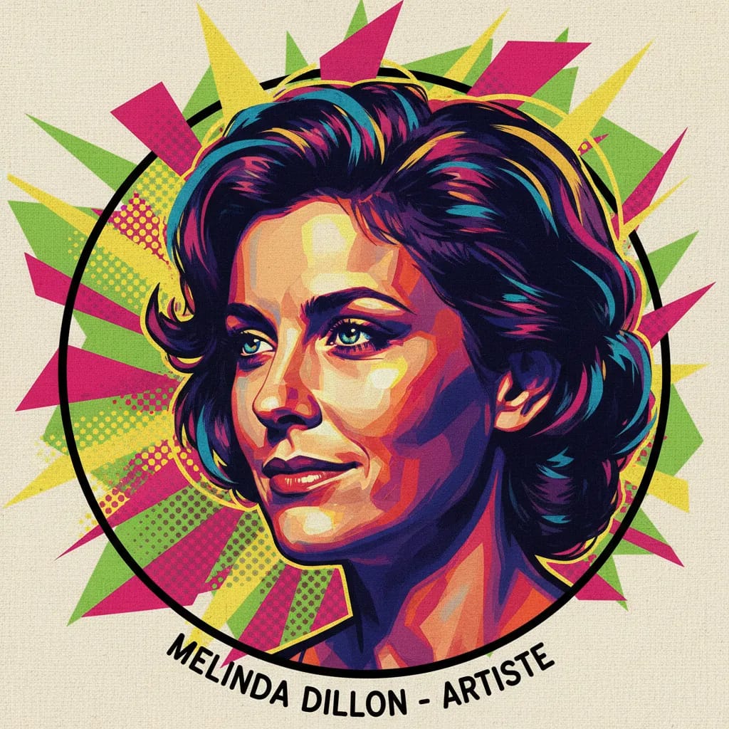Artistic portrait of Melinda Dillon