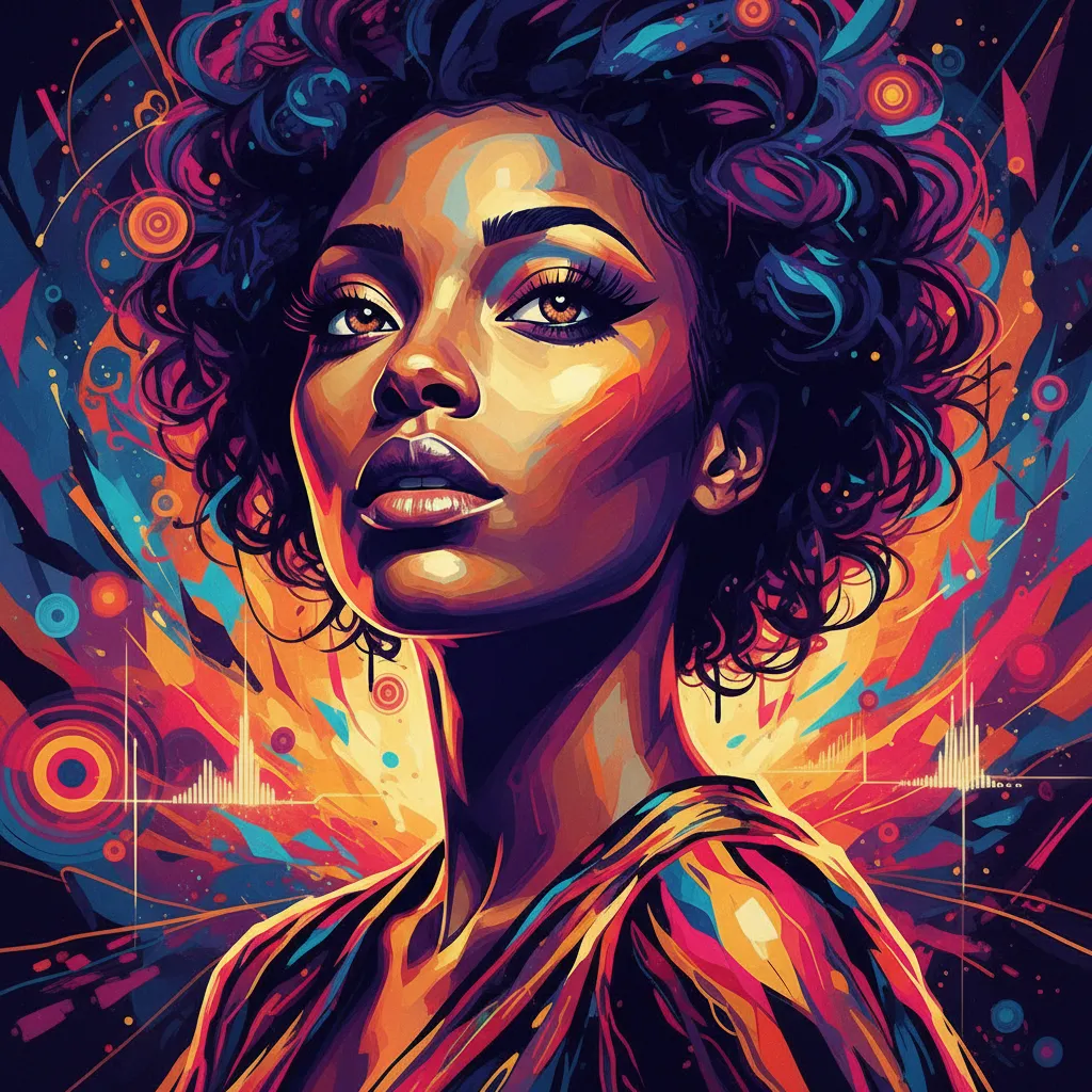 Artistic portrait of Alexis Louder