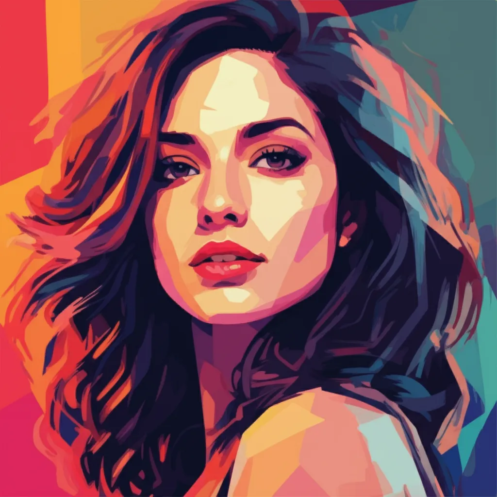 Artistic portrait of Soraya Helli