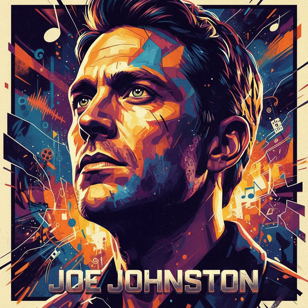 Artistic portrait of Joe Johnston