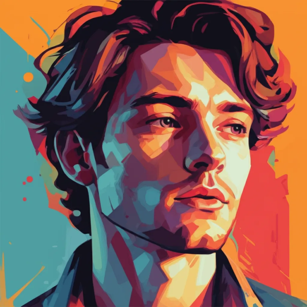 Artistic portrait of James Cade