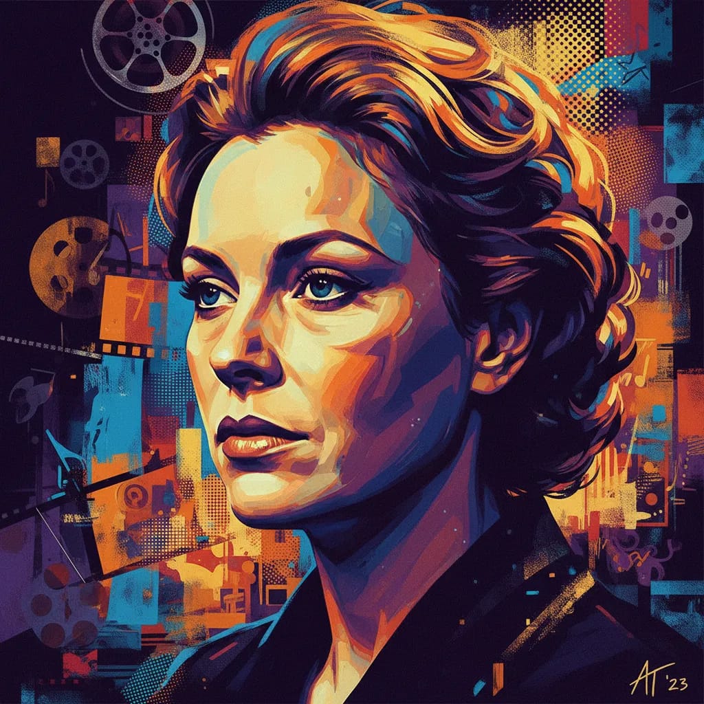 Artistic portrait of Annikki Tähti