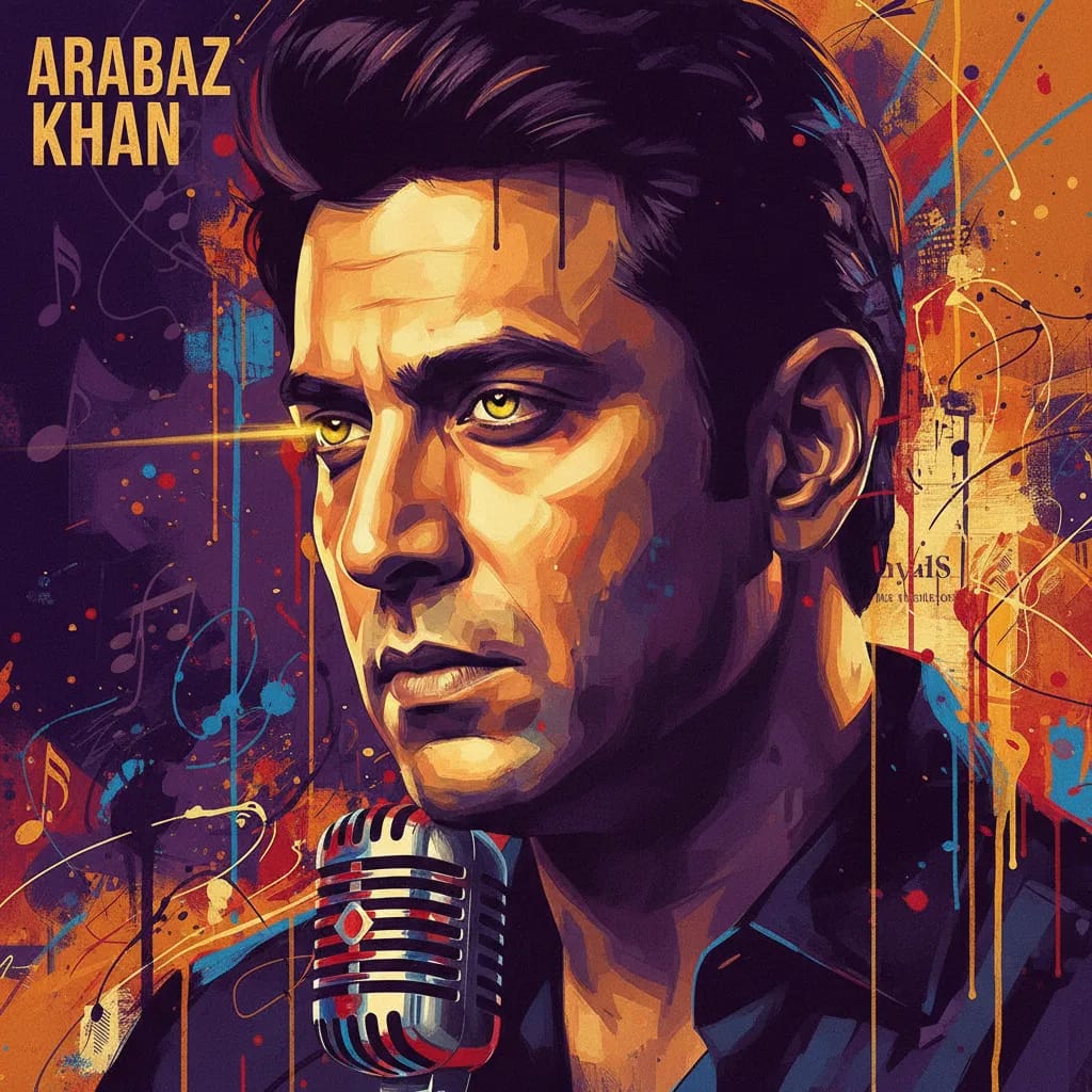 Artistic portrait of Arbaaz Khan