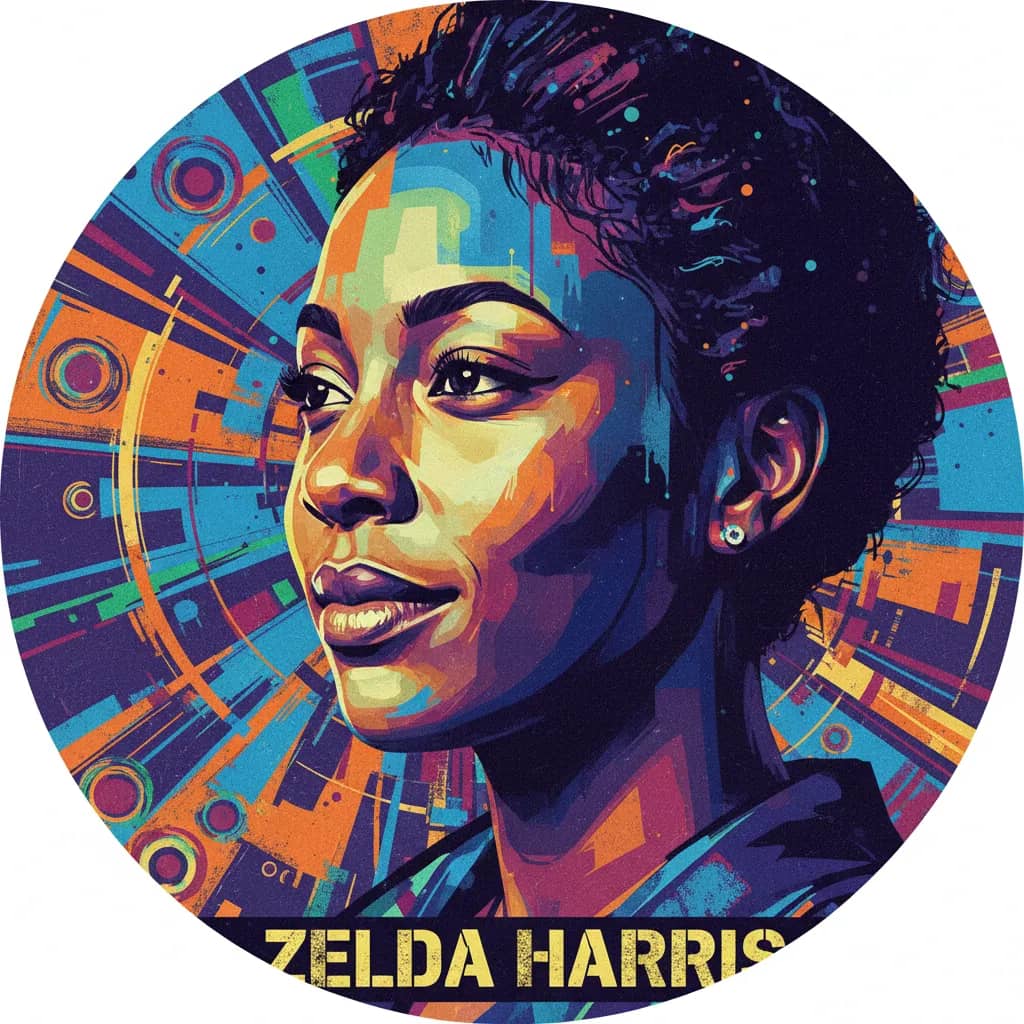 Portrait of Zelda Harris