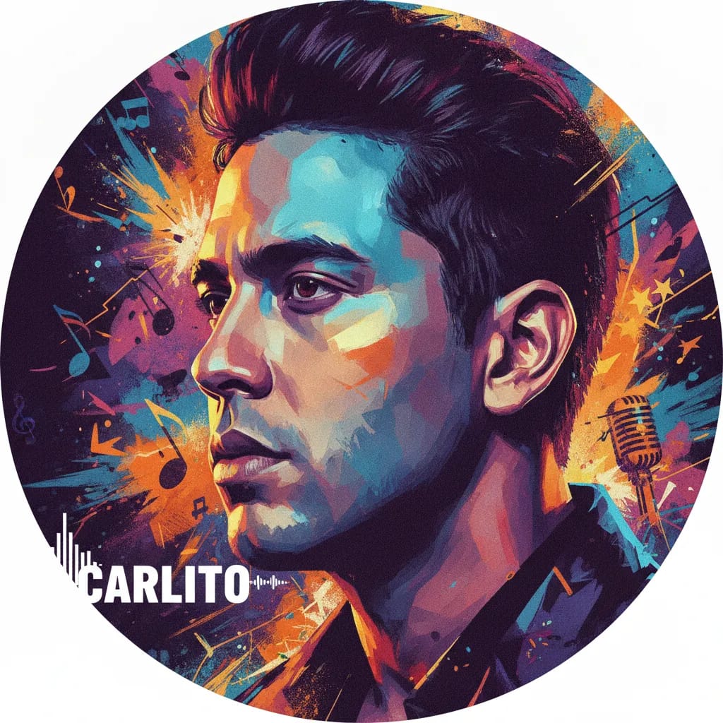 Artistic portrait of Carlito Olivero