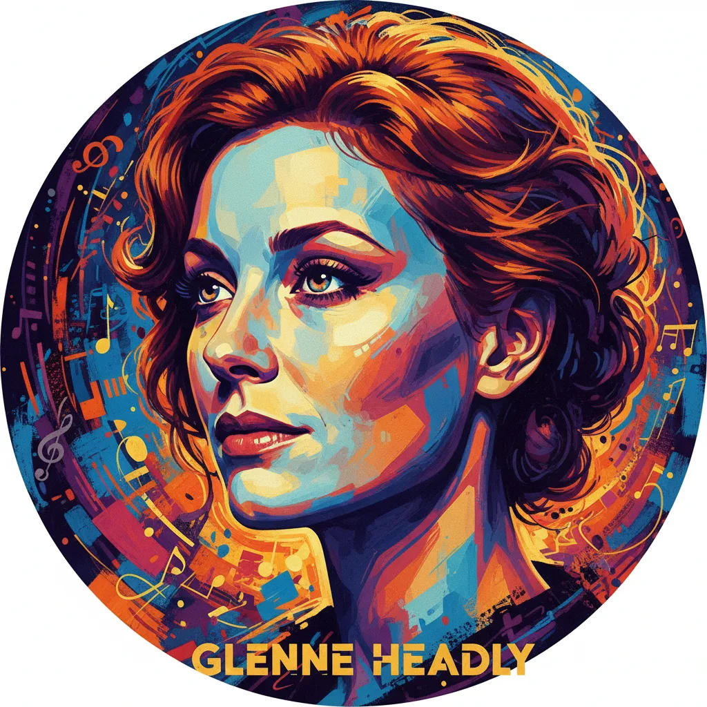 Artistic portrait of Glenne Headly