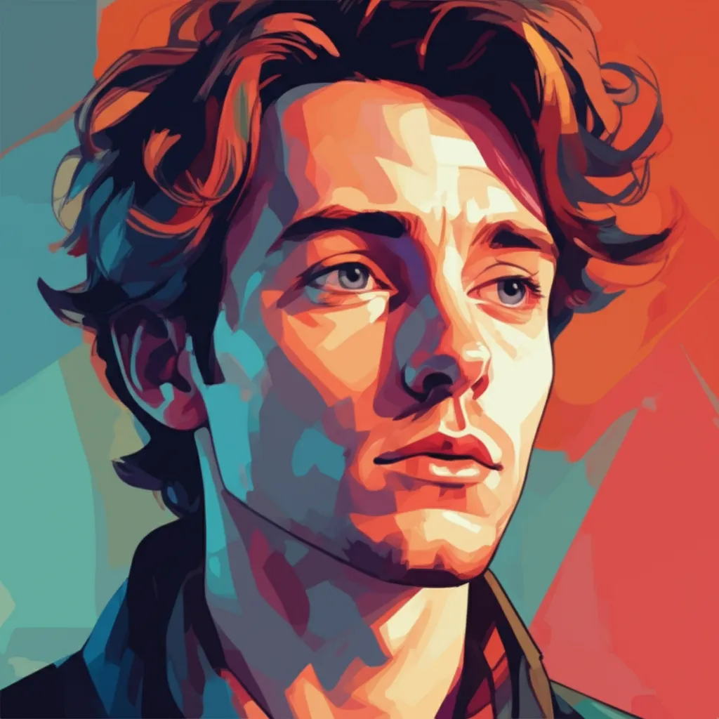Artistic portrait of Nils Westblom