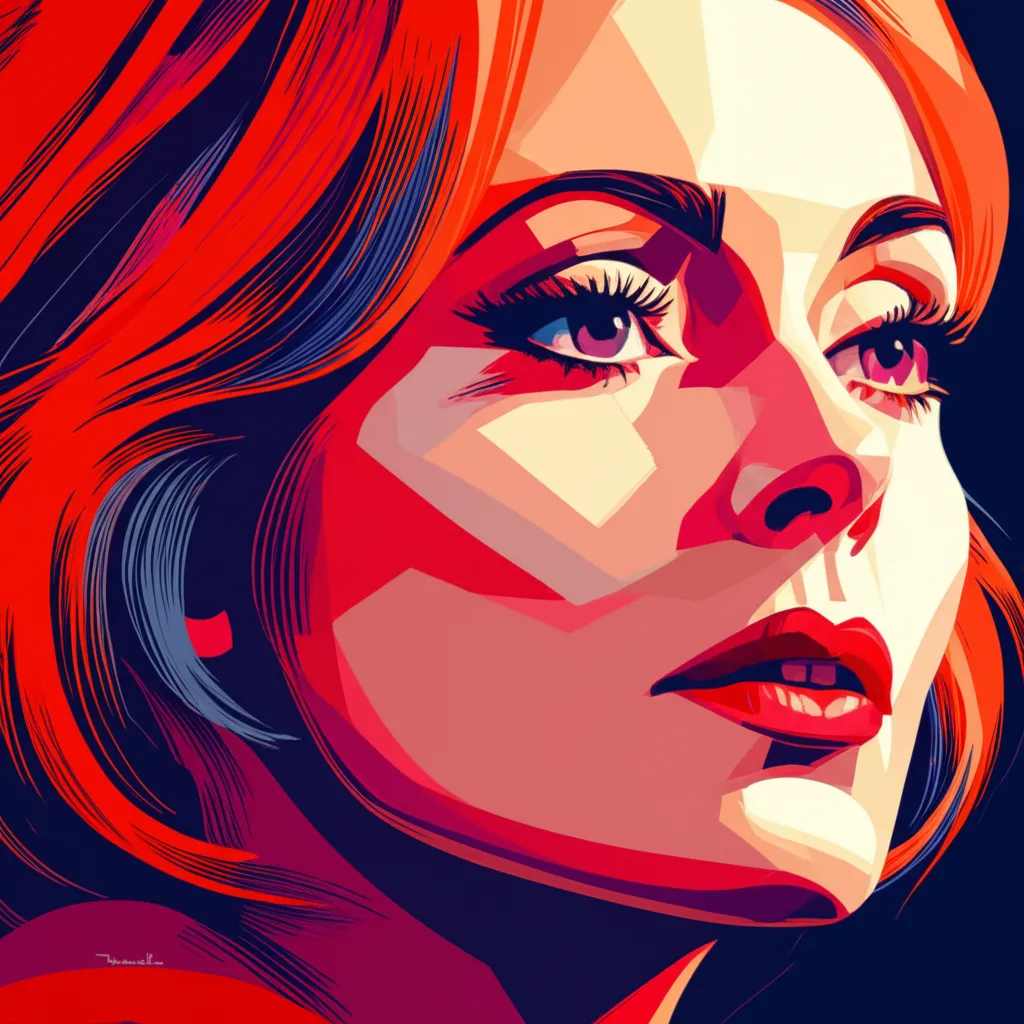 Artistic portrait of Marianna Hill