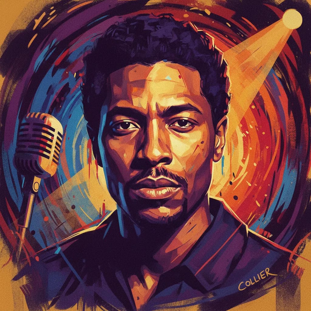 Artistic portrait of Eugene Collier