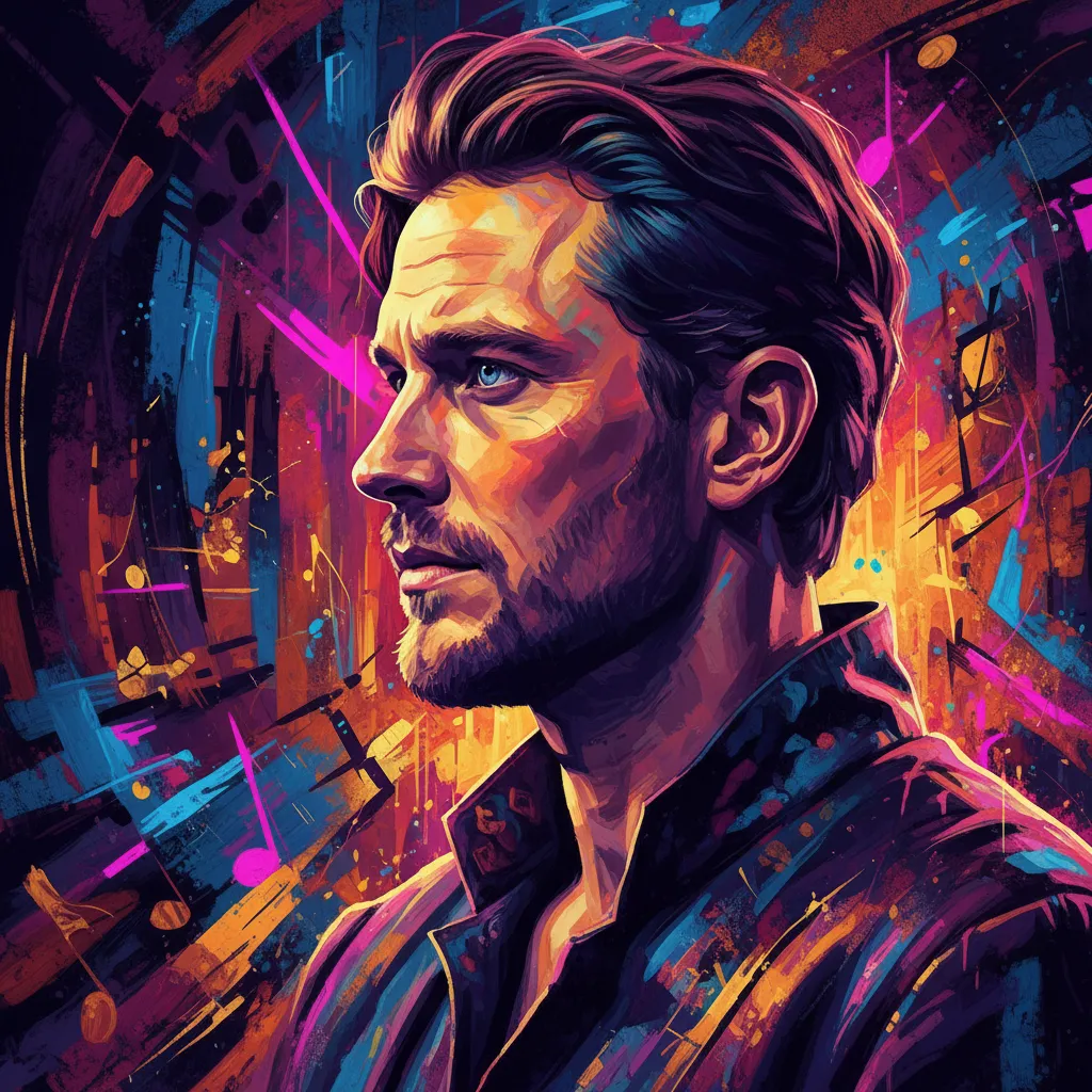 Artistic portrait of Mads Sjøgård Pettersen